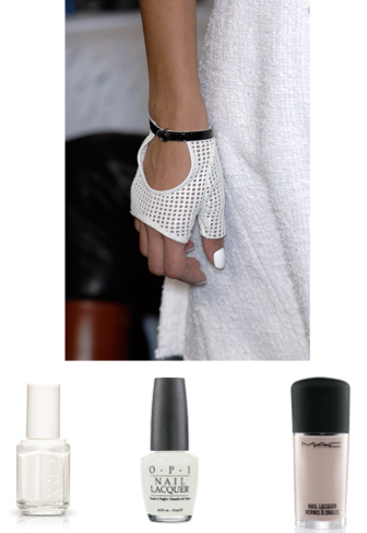 weißer nagellack trend
